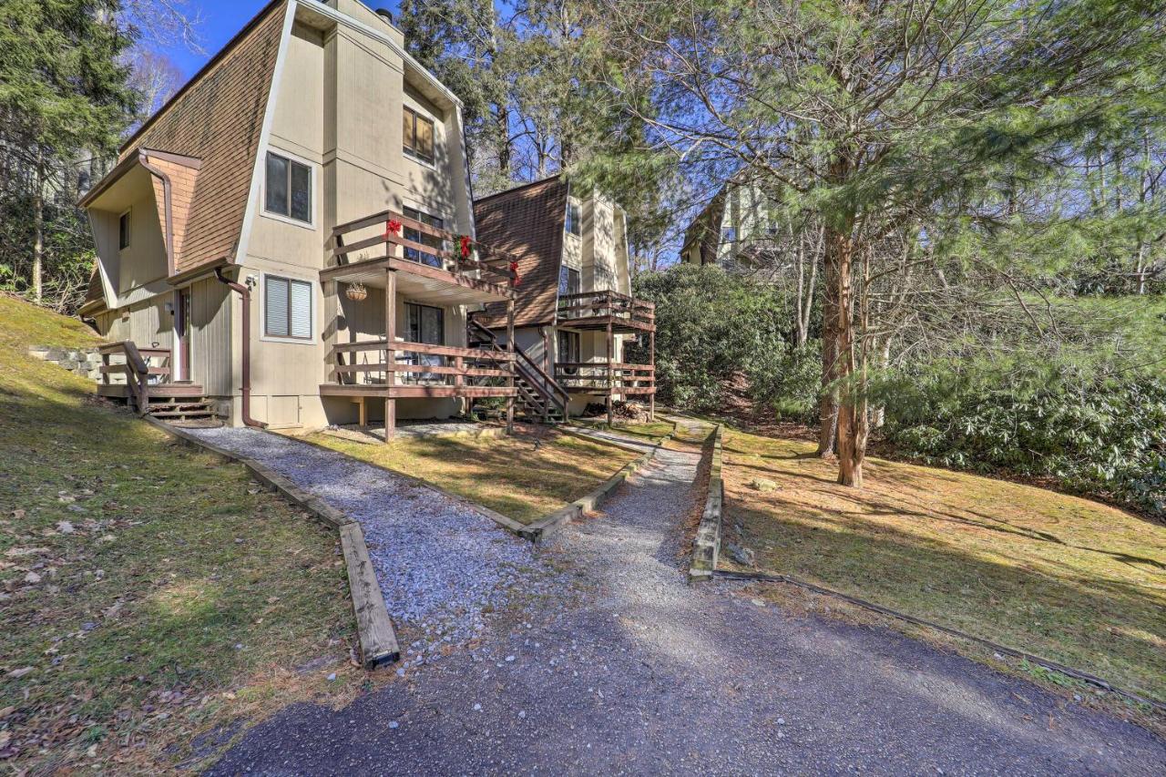 Banner Elk Mountain Retreat With Deck And Fireplace Buitenkant foto