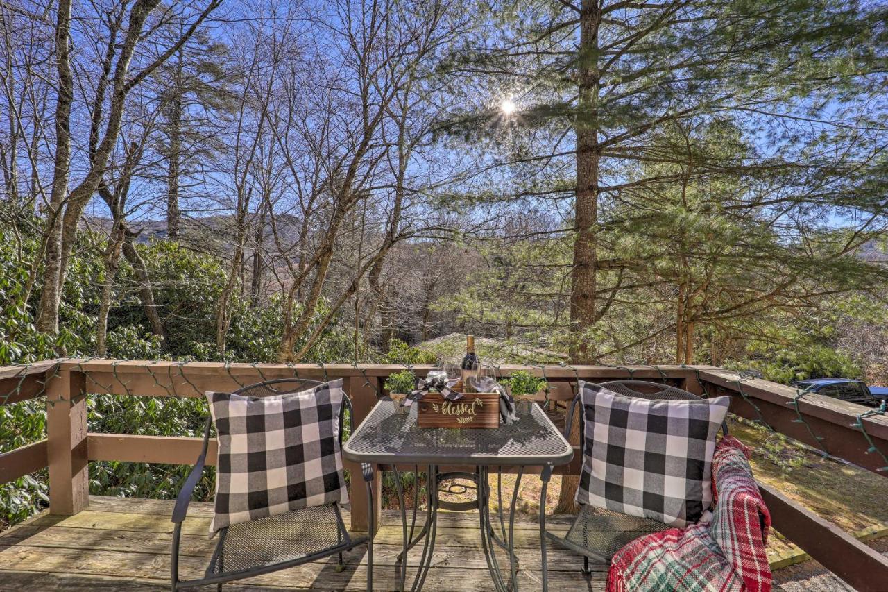 Banner Elk Mountain Retreat With Deck And Fireplace Buitenkant foto