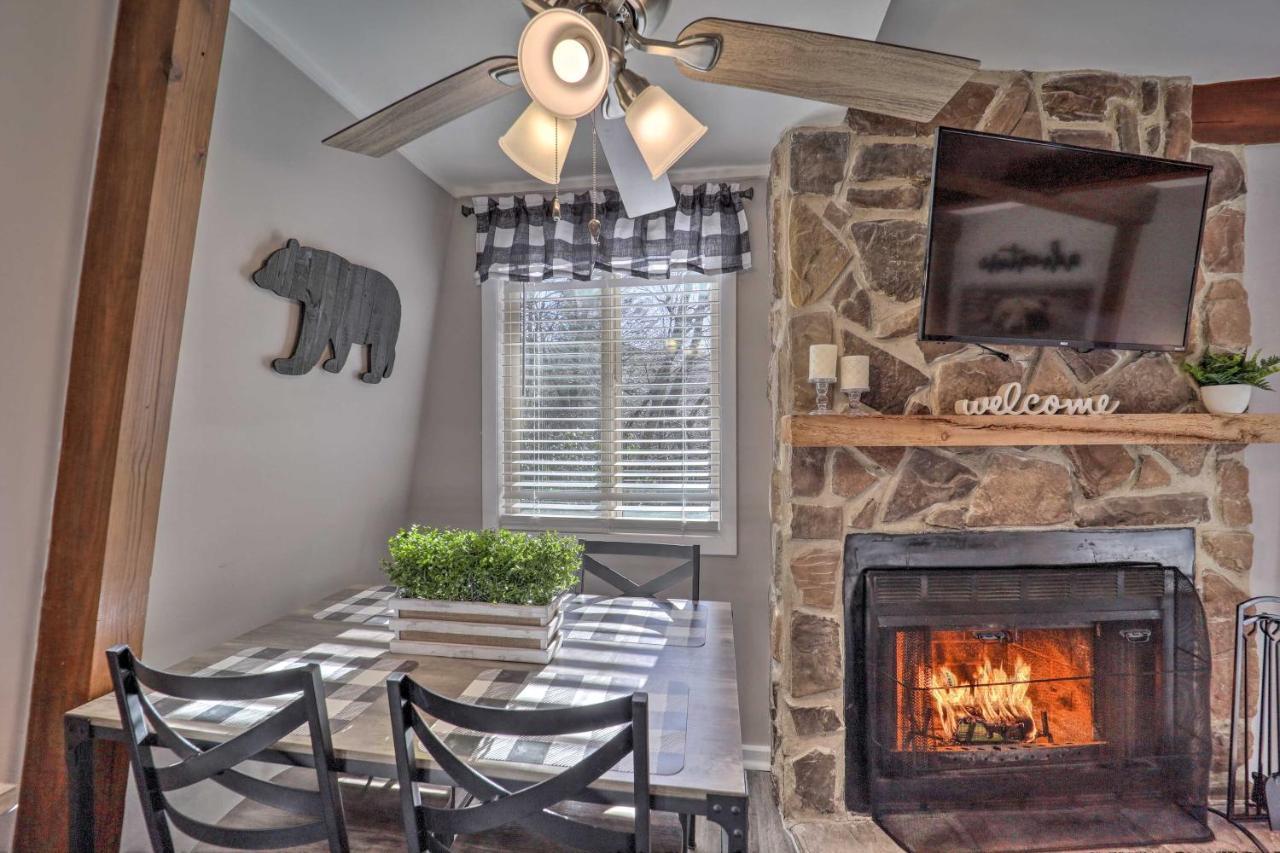 Banner Elk Mountain Retreat With Deck And Fireplace Buitenkant foto