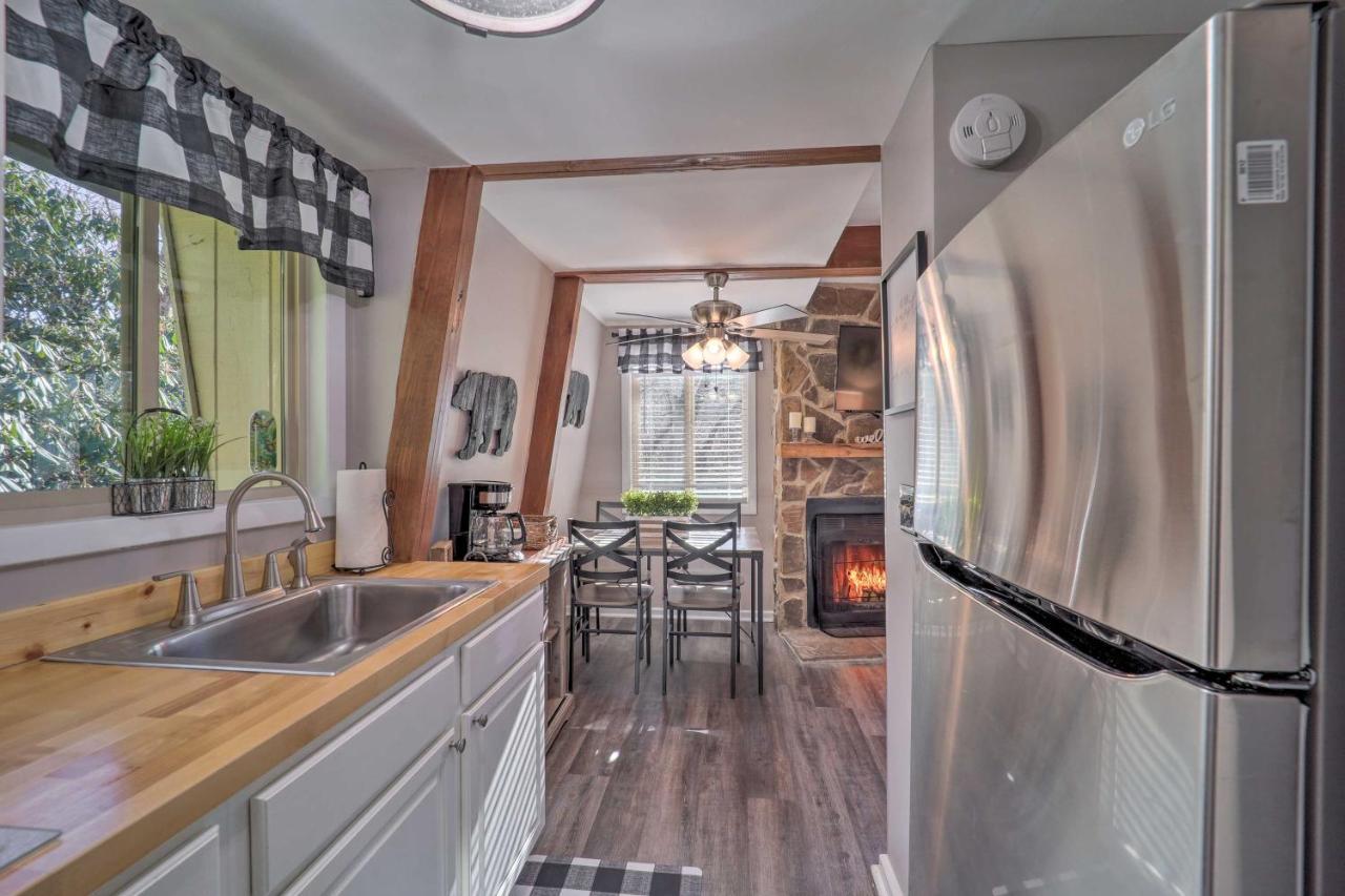 Banner Elk Mountain Retreat With Deck And Fireplace Buitenkant foto